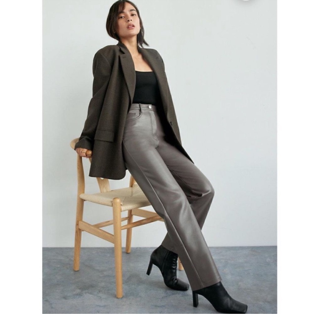 Aritzia Leather Pants
